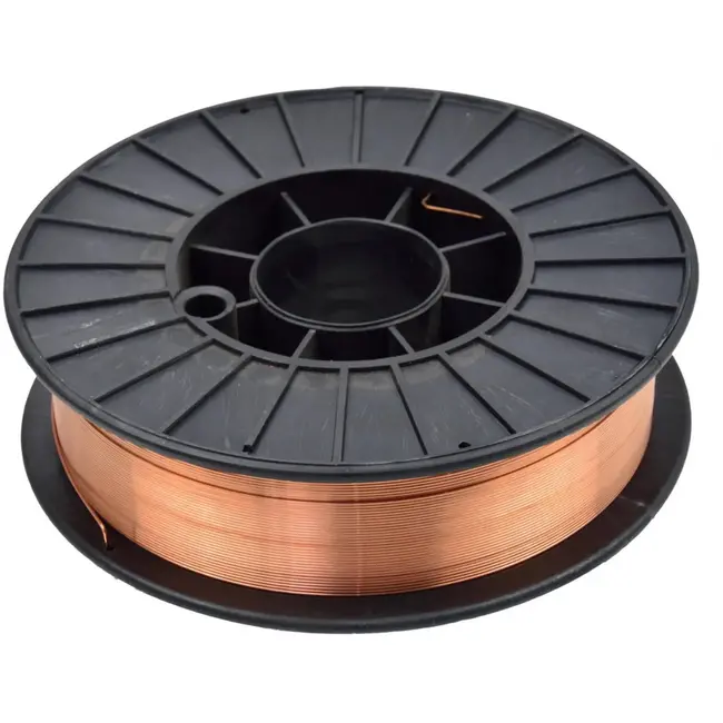 GEKO Lasdraad mild staal - 0,6 mm - 5 kg - hoge efficiëntie - minder spatten