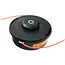 GEKO Nylon snijder - Verbeterde kwaliteit - Links schroefdraad M10x1,25 - Lijndiameter 1,5-3,0mm - Hoogte 8cm