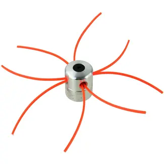 GEKO Autocut nylon snijkop - aluminium - 8 snijvlakken - 26 cm draadlengte