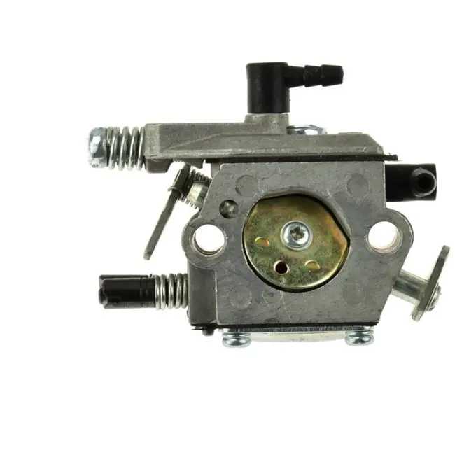 GEKO Carburateur - 2 schroefbevestiging - 30 mm schroefafstand - 64 mm hoog - 30 mm dik - 15 mm gatdiameter