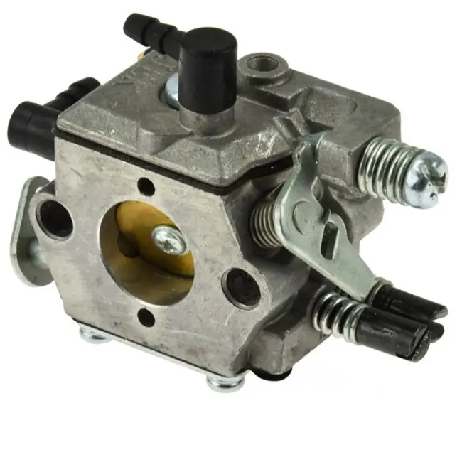 GEKO Carburateur - 2 schroefbevestiging - 30 mm schroefafstand - 64 mm hoog - 30 mm dik - 15 mm gatdiameter