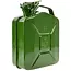 GEKO Verticale metalen jerrycan - 5L - olijfgroen - stevige constructie