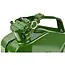 GEKO Verticale metalen jerrycan - 5L - olijfgroen - stevige constructie