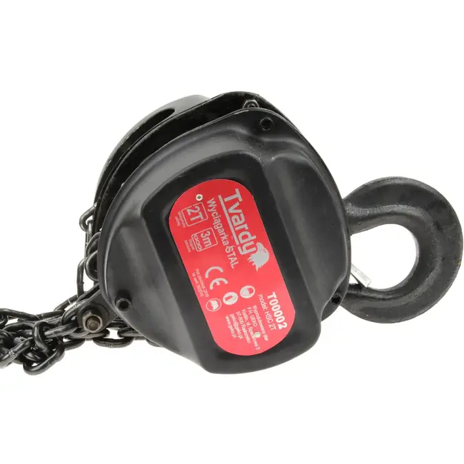 Tvardy Kettingtakel - 2000 kg - 3 m - G80 legerstaal - Veilig en duurzaam