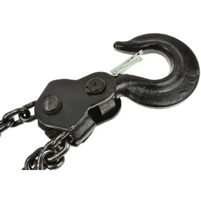 Tvardy Kettingtakel - 3000 kg - 3 m hijshoogte - G80 legering - Veiligheidshaak