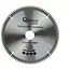 GEKO Zaagblad voor aluminium - 210 mm - 100 tanden - Inclusief reductieringen