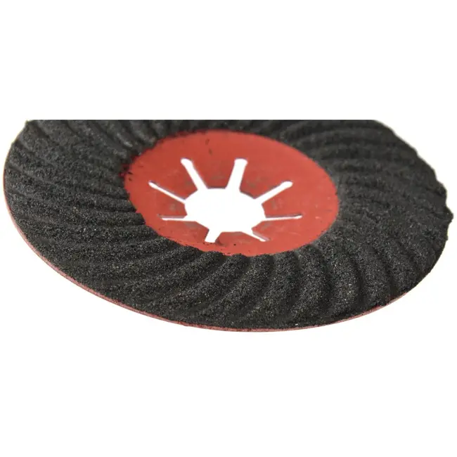 GEKO Coarse grit fiberschijf - silicon carbide - 125 mm - P100 - 10 stuks