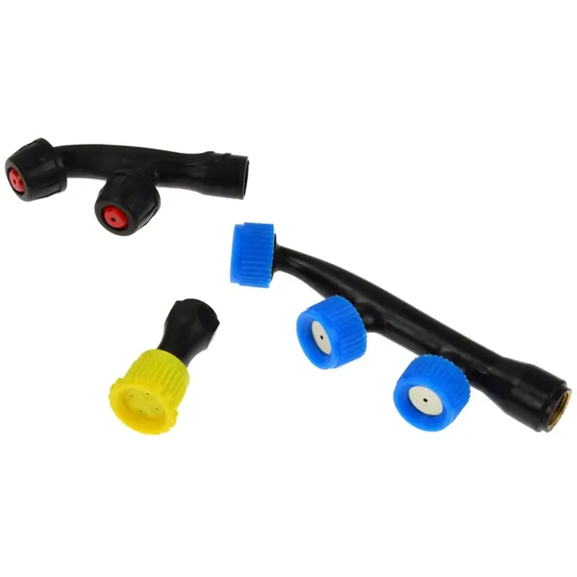 GEKO 3-delige sproeikopset - veelzijdig - voor elektrische rugspuit