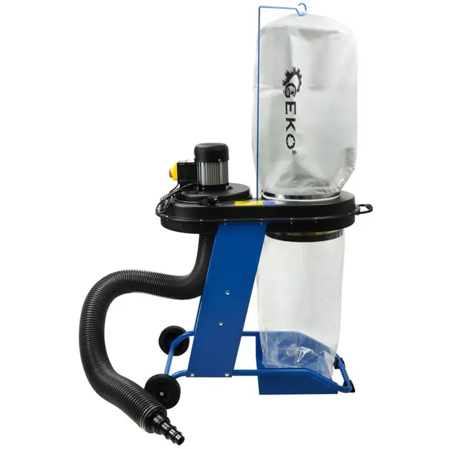 GEKO Stofafzuiger - 65L capaciteit - Mobiel ontwerp - 550W - 1150 m3/h luchtstroom