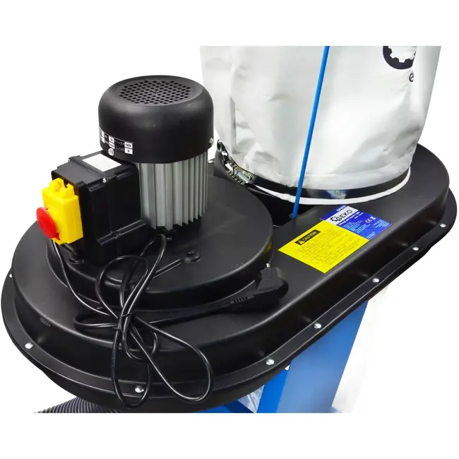 GEKO Stofafzuiger - 65L capaciteit - Mobiel ontwerp - 550W - 1150 m3/h luchtstroom