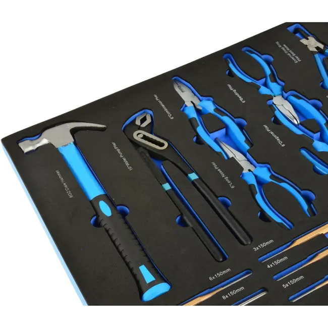 GEKO Pliers en hamers set - 16-delig - veelzijdig en compleet