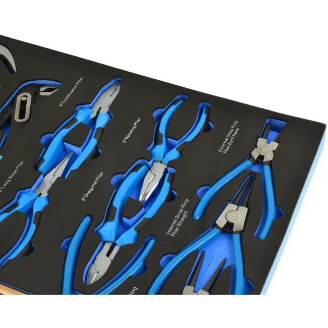 GEKO Pliers en hamers set - 16-delig - veelzijdig en compleet