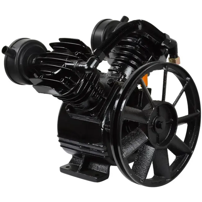 GEKO Twin-cylinder luchtcompressorpomp - gietijzer - 3 PK - 400 L/min - 8 bar