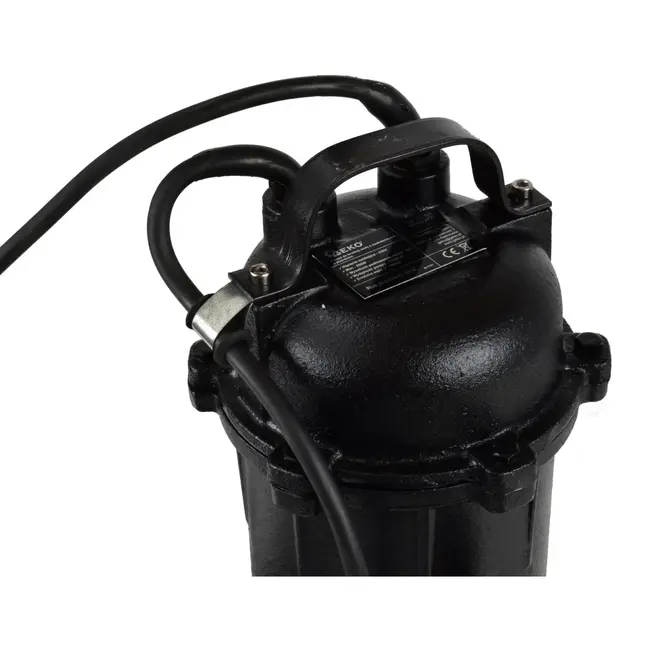 GEKO Dompelpomp met vlotterschakelaar - 550 W - 17.000 l/u - Gietijzer - 40°C max. temperatuur