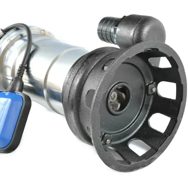 GEKO Waterpomp - 550W - Nikkelen Behuizing - Max. 8m Heffing - 17.000 l/u Capaciteit