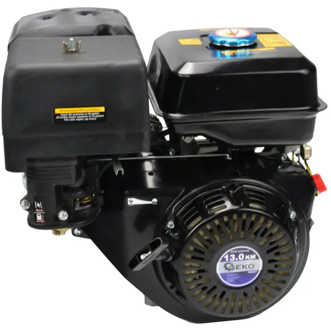 GEKO Krachtige benzinemotor - 13 PK - 398 cc - Handmatige start - Voor diverse machines