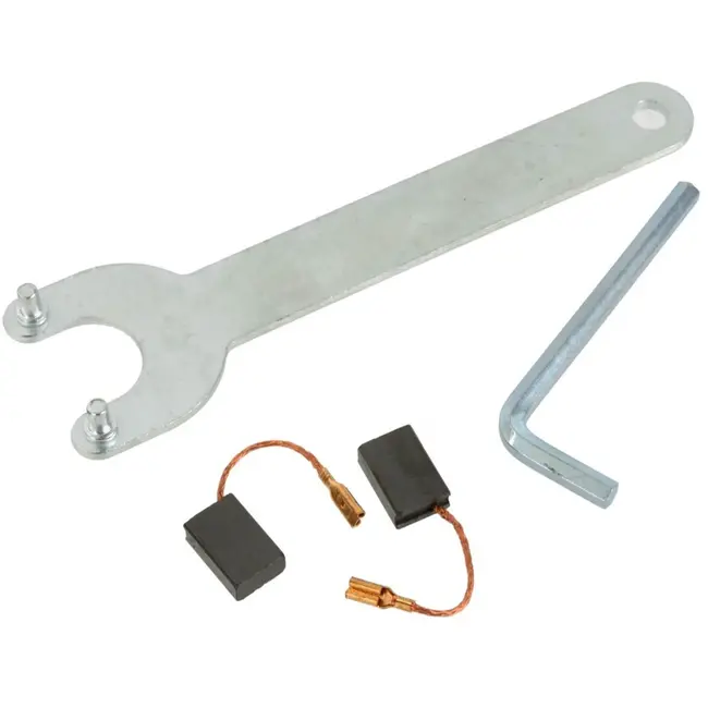 GEKO Haakse slijper - 125 mm - 1200W - ergonomische grip - variabele snelheid