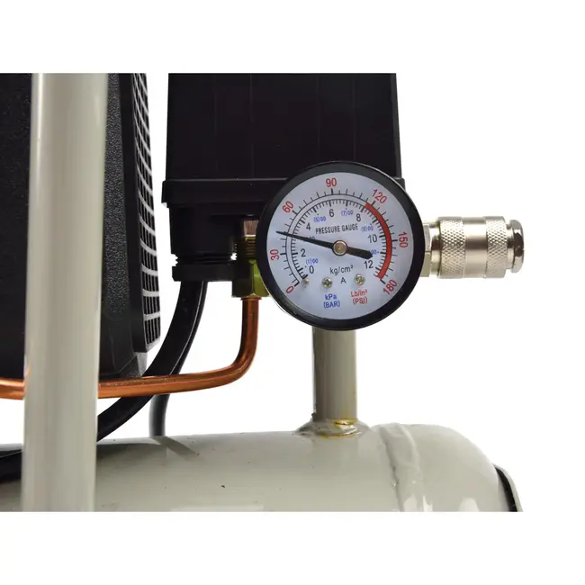 GEKO 8L luchtcompressor - oliegesmeerd - 8 bar - 118 L/min - draagbaar