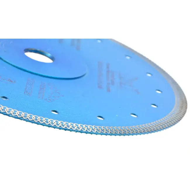 GEKO Diamantzaagblad - Turbo Mesh Rand - Snelle en Nauwkeurige Snede - 250 mm - Voor Droog en Nat Gebruik