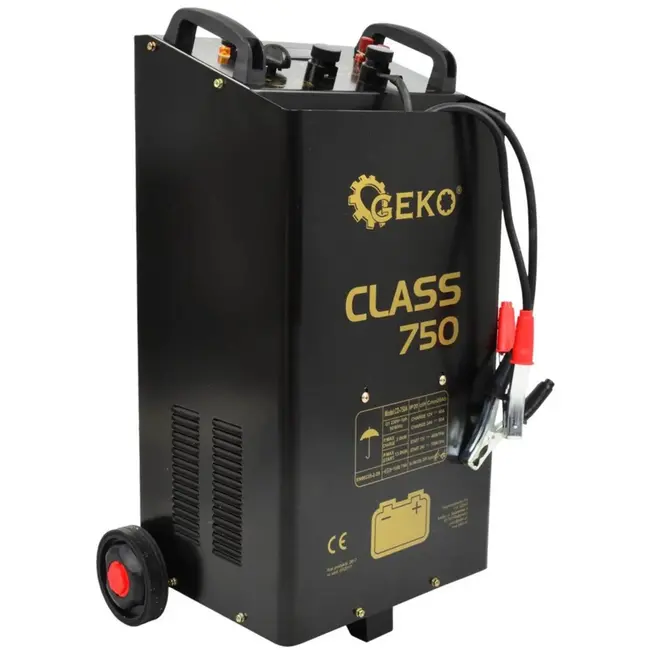 GEKO Acculader - Snel laden - LCD display - 12V/24V - 20-1550Ah