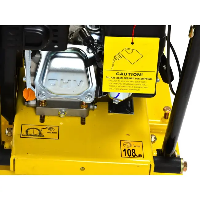 GEKO CNP20 Benzine trilplaat 87 kg – 19,8 kN kracht en 30 cm verdichtingsdiepte voor grondwerk