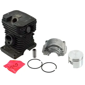 GEKO Cilinder- en zuigerset - 38 mm - Chromen binnenzijde - Eenvoudige montage