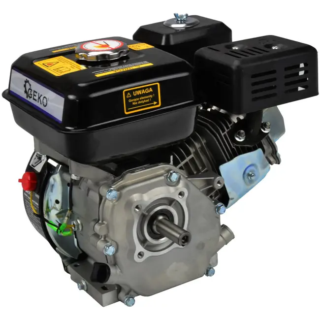 GEKO Krachtige benzinemotor - 6.5PK - 196cc - Luchtgekoeld - Voor diverse machines