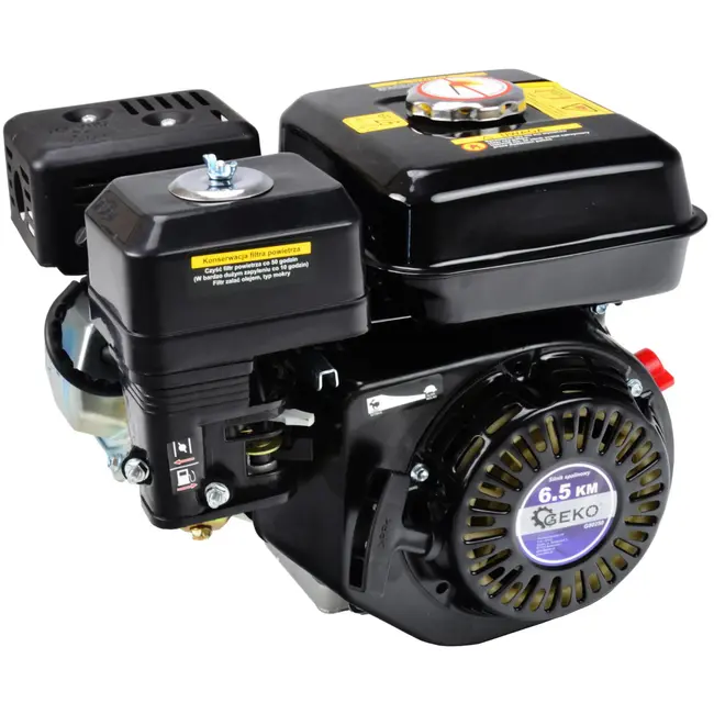 GEKO Krachtige benzinemotor - 6.5PK - 196cc - Luchtgekoeld - Voor diverse machines