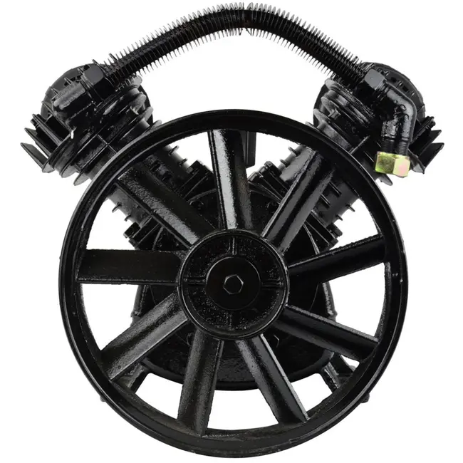 GEKO Twin-cylinder luchtcompressorpomp - gietijzer - 5,5 HP - 860 L/min - 10 bar