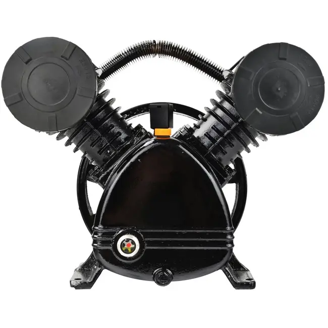 GEKO Twin-cylinder luchtcompressorpomp - gietijzer - 5,5 HP - 860 L/min - 10 bar