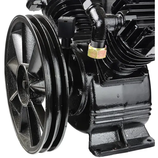 GEKO Twin-cylinder luchtcompressorpomp - gietijzer - 5,5 HP - 860 L/min - 10 bar