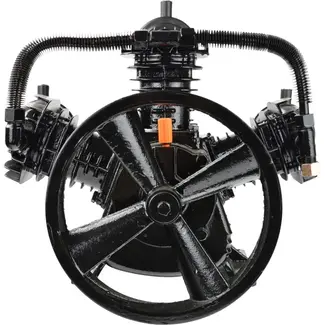 GEKO Compressorpomp 3-cilinder 5,5 PK - Oliegesmeerd met gietijzeren cilinders en poeliewiel
