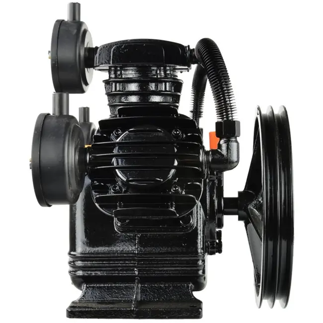 GEKO Driecilinder compressor pomp - gietijzer - 5,5 HP - tot 700 L/min - max 10 bar