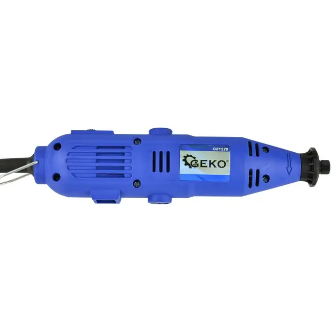 GEKO Rotary tool set - veelzijdig - flexibele as - 300-delig