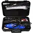 GEKO Rotary tool set - krachtige motor - variabele snelheid - flexibele as - 40-delige accessoireset