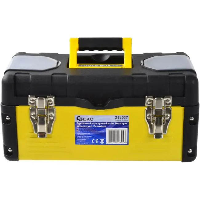 GEKO Plastic reparatiesysteem - 3 warmteniveaus - Inclusief 600 nietjes - Efficiënt en snel