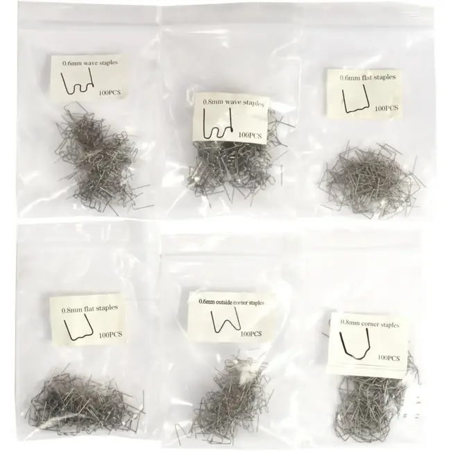 GEKO Plastic reparatiesysteem - 3 warmteniveaus - Inclusief 600 nietjes - Efficiënt en snel