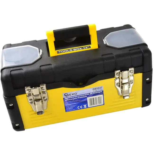 GEKO Plastic reparatiesysteem - 3 warmteniveaus - Inclusief 600 nietjes - Efficiënt en snel