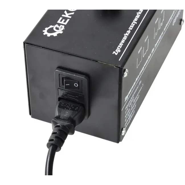 GEKO Plastic reparatiesysteem - 3 warmteniveaus - Inclusief 600 nietjes - Efficiënt en snel