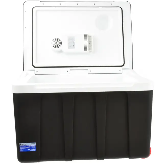 GEKO Thermo-elektrische koelbox - 50L - Met wielen en handgreep - 12/230V - Warm en koud functies