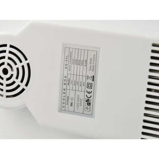 GEKO Thermo-elektrische koelbox - 50L - Met wielen en handgreep - 12/230V - Warm en koud functies