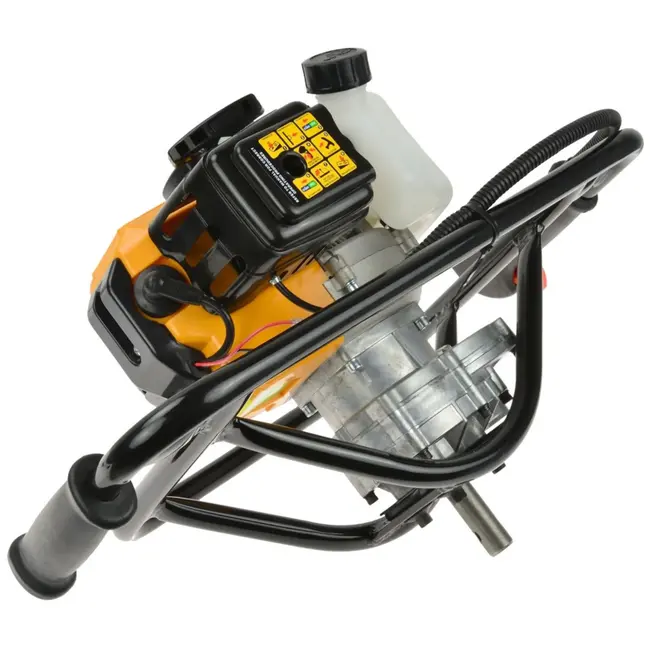 GEKO Grondboor - Krachtige Motor - Veiligheidssysteem - 25 cm Boor - 100 cm Hoogte