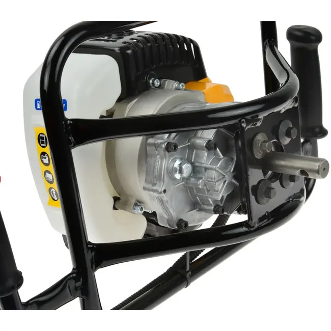 John Gardener Grondboor - Krachtige Motor - Veiligheidssysteem - 25 cm Boor - 100 cm Hoogte