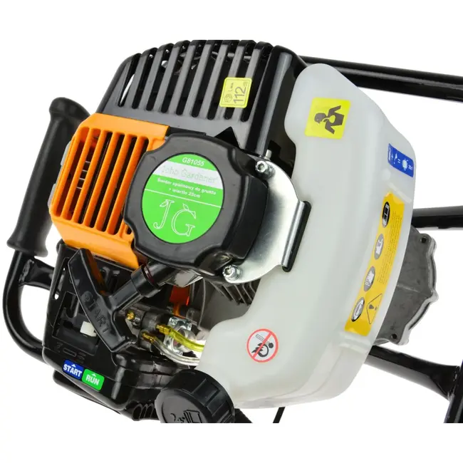 GEKO Grondboor - Krachtige Motor - Veiligheidssysteem - 25 cm Boor - 100 cm Hoogte