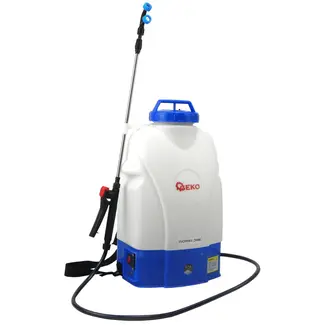 GEKO Batterij aangedreven sproeier - 20L - Efficiëntie en gemak - Voor grote oppervlakken