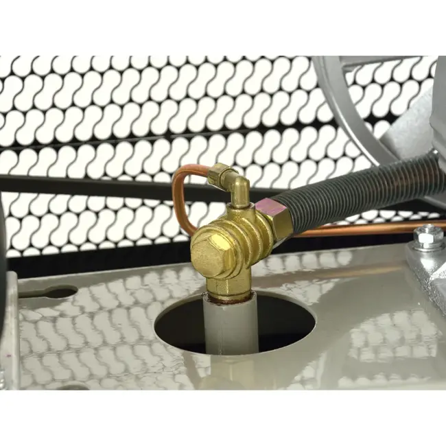 GEKO 100L luchtcompressor - V-Twin - 9 bar - 390 L/min - robuust ontwerp