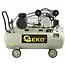 GEKO 100L luchtcompressor - V-Twin - 9 bar - 390 L/min - robuust ontwerp