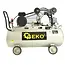 GEKO 100L luchtcompressor - V-Twin - 9 bar - 390 L/min - robuust ontwerp