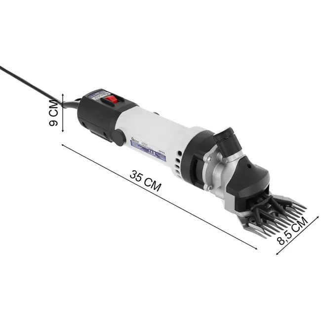 GEKO Schapenscheermachine - 550W - Laser-geslepen messen - Ergonomisch ontwerp
