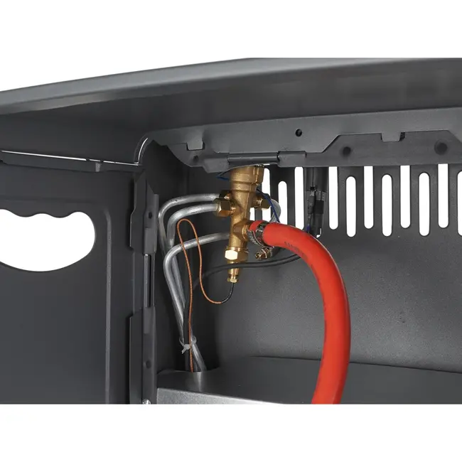 GEKO Gasverwarming - 4.2 kW - Keramisch Element - Drie Warmtestanden - Mobiel met Wielen